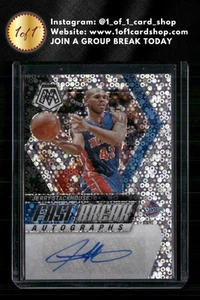 2023-24 Panini Mosaic #FB-JER Jerry Stackhouse Autographs Fast Break ZZ - Picture 1 of 2