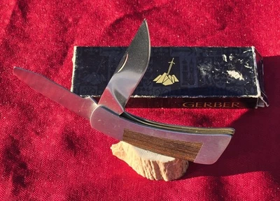 Vintage GERBER USA PK-3 Handyman Folding Knife Utility Screw Driver w/Box - Image 1 of 4