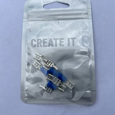 RADIOSHACK CRIMP ON QUICK DISCONNECTS Insulated and Non-insulated 3/16” & 1/4” - Image 1 of 2