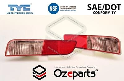 Pair LH+RH Rear Bumper Bar Light Reverse Lamp For Mitsubishi Outlander ZJ 12~15 - Image 1 of 4