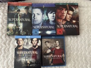 DVD Und Bluray Supernatural Staffel 1,2,3,4 Und 6 Erstauflagen Uncut - Bild 1 von 22