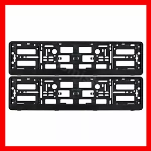 Juego de 2 nuevos marcos de soporte envolvente de placa de registro para afinación de automóvil AUDI - Imagen 1 de 3