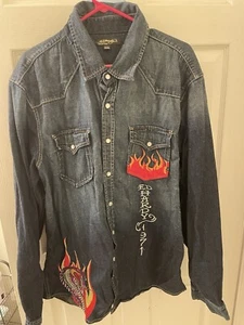 Ed Hardy By Christian Audigier Cobra King,Jacket Size 2XL / XXL In New Condition - Picture 1 of 2