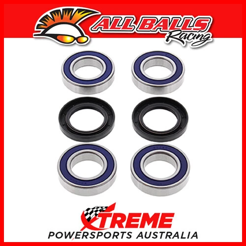 Kit de rodamientos de rueda trasera Cagiva 1000 RAPTOR 2001-2005 todas las bolas Foto 1 de 2