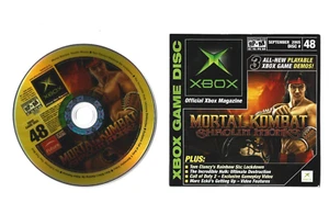 Offizielle Xbox Magazin Demo Disc 48 September 2005 Mortal Kombat Shaolin Monks - Bild 1 von 2