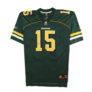 Vintage Edmonton Eskimos Rickey Ray Reebok Jersey Size XL CFL - Picture 1 of 6