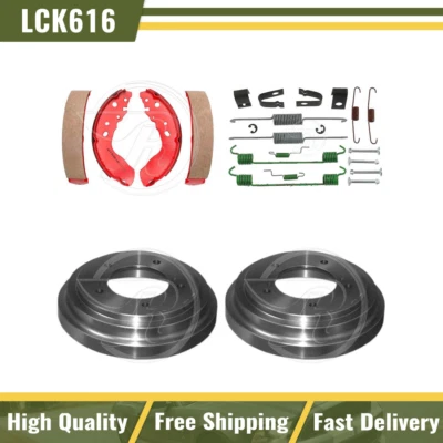 Tambores de freio traseiro sapatas de freio hardware kit de mola compatível com 1998 Chevrolet Tracker NOVO - Imagem 1 de 4