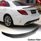 Fits Mercedes Benz W205 C250 C63 Amg 2015Up Real Carbon Rear Trunk Spoiler Wing
