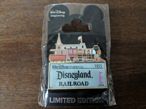 Walt DIsney Imagineering Exclusive E Ticket Disneyland Railroad Train Pin
