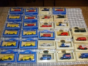 (28) LOT DAYS GONE LLEDO CHEVRON STANDARD OIL & GAS ATLANTIC RICHFIELD MATCHBOX - Picture 1 of 8