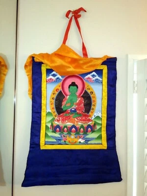 Thangka tibetano Foto 1 de 2