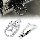 2X High Quality Aluminium Wide Foot Pegs Footrests Pedal For Bwm R18 2020+