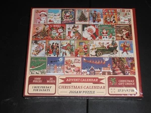 Adventskalender Weihnachtskalender Puzzle (1000 Teile) werkseitig versiegelt. - Bild 1 von 1