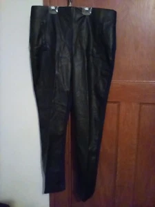 Chicos faux leather front pants 2 pair available. 18.00 Each. - Picture 1 of 6