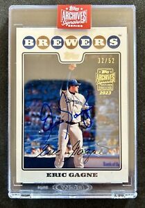 2023 Topps Archives Signature Series Eric Gagne Auto  32/52
