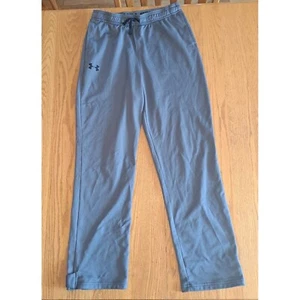 Boys yxl Under armour gray loose pants ankle snaps - Picture 1 of 4