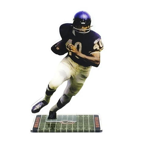 Gale Sayers Figure - #40 of Chicago Bears Carries the Ball Ornament Cover