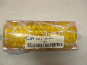 1608 WELDON AMBER LED LIGHT 3" X 7-1/4" APPROXIMATE RECTANGLE 3871600021 NEW - Picture 1 of 10