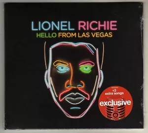 LIONEL RICHIE: HELLO FROM LAS VEGAS CD TARGET VERSION BRAND NEW LIVE RECORDING - Picture 1 of 2