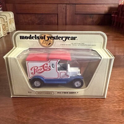 Y-12 - 1912 Ford Model T Van - Pepsi Cola - Matchbox Models of Yesteryear - Image 1 of 4