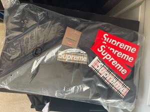 supreme box logo moletom com capuz black