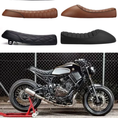 Asiento plano y sillín de joroba vintage para motocicleta Café Racer para Yamaha XSR900 XSR700 Foto 1 de 4