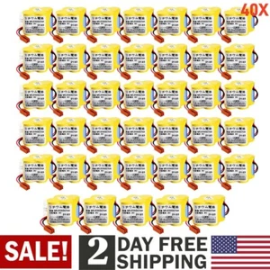 40-Pack US For Panasonic BR-2/3AGCT4A A98L-0031-0025 6V PLC Lithium Battery - Picture 1 of 8