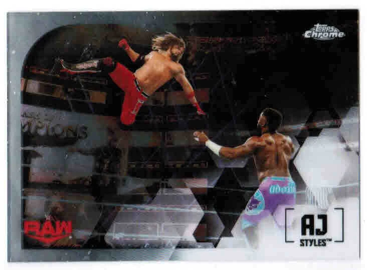2020 TOPPS CHROME WWE WRESTLING BASE CARDS (#1-100) U-Pick From List - Image 1 of 1