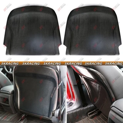 DRY CARBON Seat Back Cover Trims Bodykit for Mercedes Benz CLA200 250 CLA45 AMG - Image 1 of 4