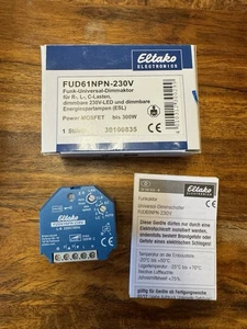FUD61NPN-230V Eltako Funk Aktor  Dimmschalter  Unterputz - Bild 1 von 1