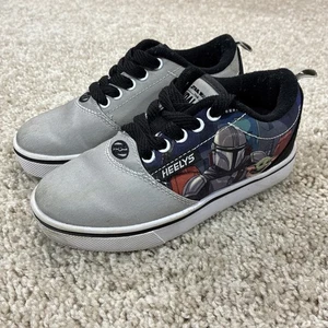 Heelys Star Wars Mandalorian Heelys Zapatos Juveniles Talla 13C Patín Rodillo Bebé Yoda - Imagen 1 de 10