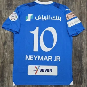 Maglia calcio casa 2024 Puma Al Hilal Neymar Junior uomo M Brasile Arabia Saudita - Foto 1 di 8