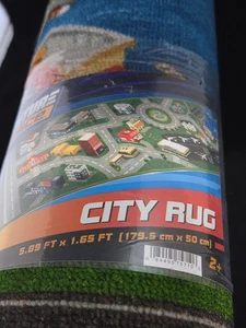 Adventure Force City Teppich, 5,89 Fuß x 1,65 Fuß - Bild 1 von 3