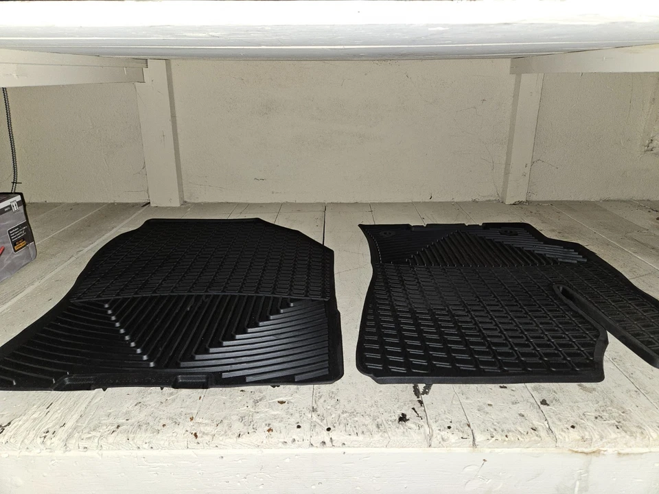 WeatherTech All-Weather Floor Mats for - Toyota Corolla - 1st Row Black - Image 1 of 1