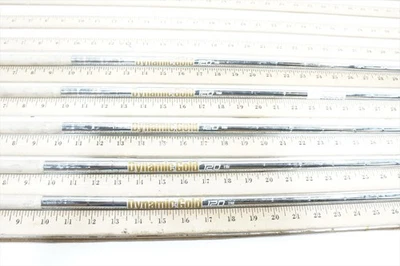 True Temper Dynamic Gold 120 X100 34.25"-36.5" 5Pc Iron Shaft Set .355 01180282 - Image 1 of 4