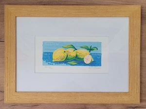 Mimmo Sciarrano  Serigrafia Limoni - Picture 1 of 1