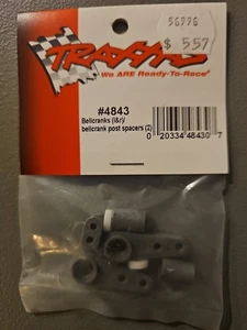 Traxxas #4843 Bellcranks (1&r) / Post Spacers (2) NIP - Picture 1 of 1