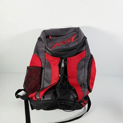 Bolso Zoot Transition Mochila Negra Roja Grande Triatlón Ciclismo Natación Rendimiento Foto 1 de 4