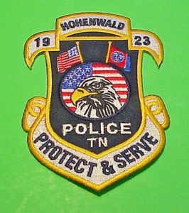 HOHENWALD TENNESSEE 1923 TN PROTECT & SERVE 5" POLICE PATCH FREE SHIPPING!!! - Picture 1 of 1