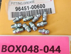 BOX048-044 -Toyota OEM Original Fitting Grease Small 96451-00600 - NEW LOT of 10 - Foto 1 di 2