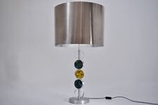 RAAK table lamp by Nanny Still brutalist large, steel & glass 1972 Dutch rewired
