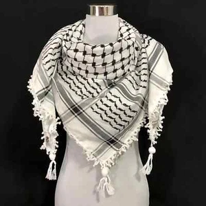 Keffiyeh Shemagh All Original Made In Palestine Arab Scarf Kufiya Arafat Cotton - Bild 1 von 5