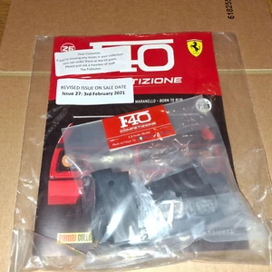 #26 SELLADO DE FÁBRICA PANINI FERRARI F40 COMPETIZIONE (CONSTRUYE TU PROPIO 1:8) PIEZAS Y CARGADOR) - Imagen 1 de 1
