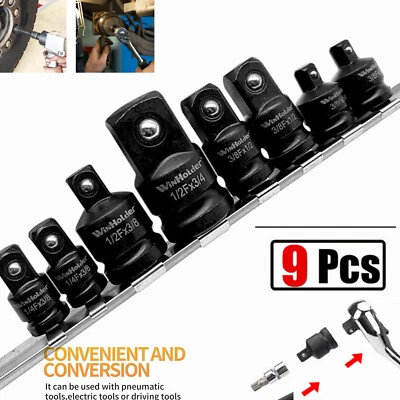 WinHolder Impact Socket Adaptor Set 1/4" 3/8" 1/2" 3/4" Dr step up/down reducer - Image 1 of 4