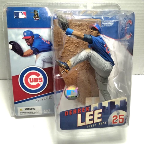 Chicago Cubs Derrek Lee 2006 McFarlane Toys Series 15 Action Figure Cover