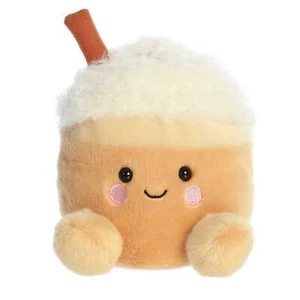 Aurora - Palm Pals - 5" Speckle Pumpkin Spice Latte Festive Stuffed Animal - Picture 1 of 6