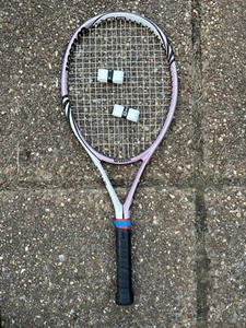 WILSON BLX CORAL REEF VGC Grip 4 3/8 #3 + 2 free OVERGRIPS Great Doubles racket - Picture 1 of 15