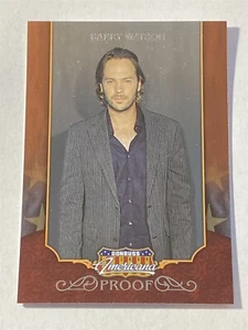 BARRY WATSON 7th Heaven 2009 Donruss Americana #23 Silver Proof 73/100 (V) - Picture 1 of 2