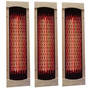 3pcs/set Full Ceramic Infrared Sauna Heater Tube Sauna Heater Panel - Picture 1 of 6