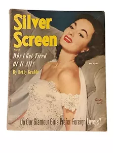 SILVER SCREEN MAGAZINE - August, 1952 - ANN BLYTHE - Picture 1 of 9